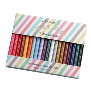 set eyeliner colorati 20 pezzi kokun