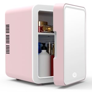 mini frigorifero beauty 6l con specchio led kokun