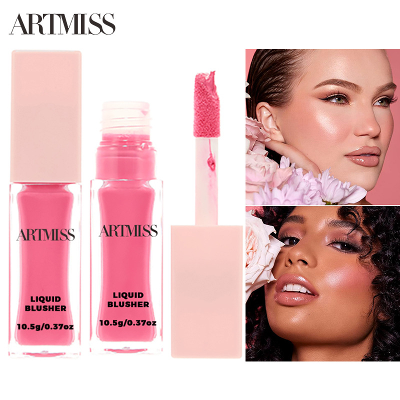 blush liquido opaco effetto naturale kokun