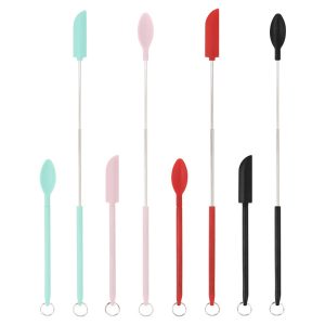 spatola per cosmetici in silicone retrattile kokun