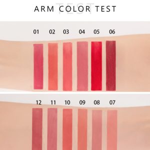 rossetto liquido opaco handaiyan 12 colori