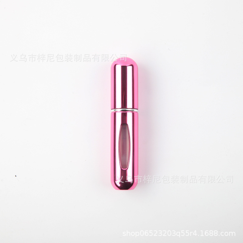 atomizzatore profumo ricaricabile 5ml da viaggio in alluminio
